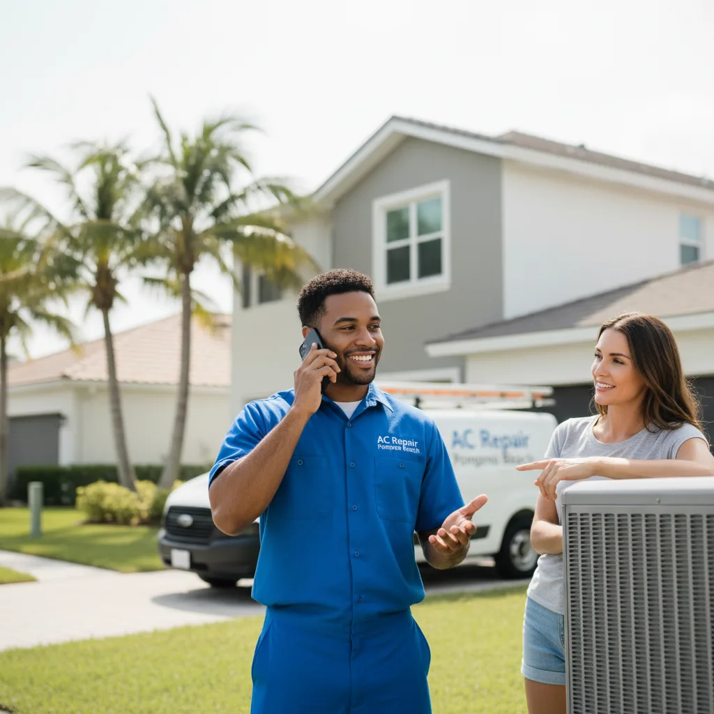 AC Repair Pompano Beach customer support in Culver City